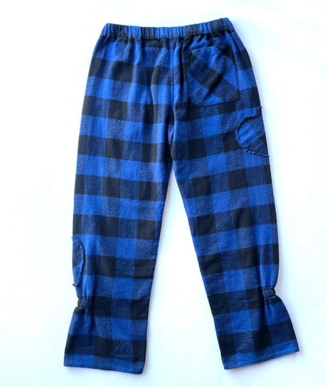 NAM "BELLOWS HEAVY FLANNEL SHIRT & PANTS" (BLUE/HEART)