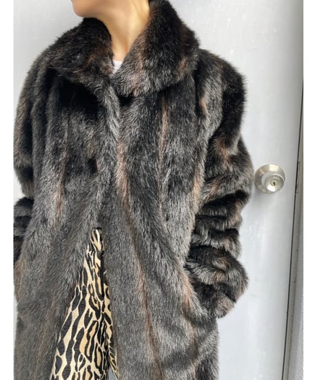 MADE IN ITALY Faux fur coat
