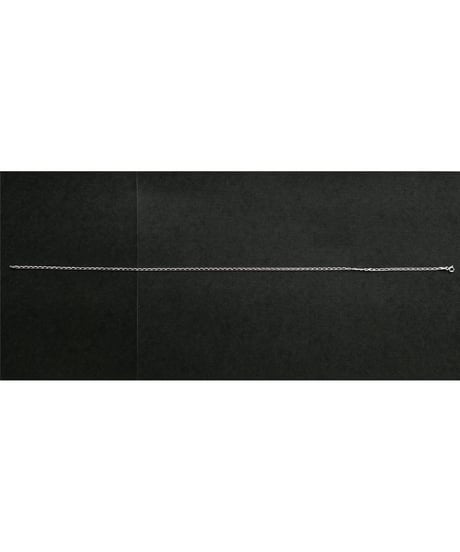 DEAD STOCK Vintage Italy 925 tiny chain necklace Azuki 14