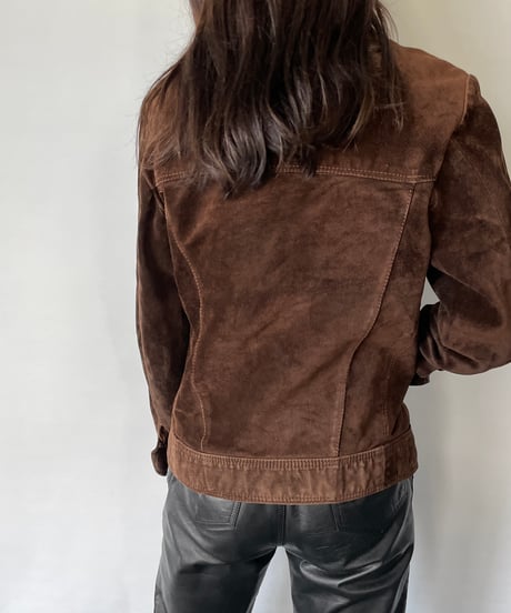 50-60s Vintage Suede Jacket
