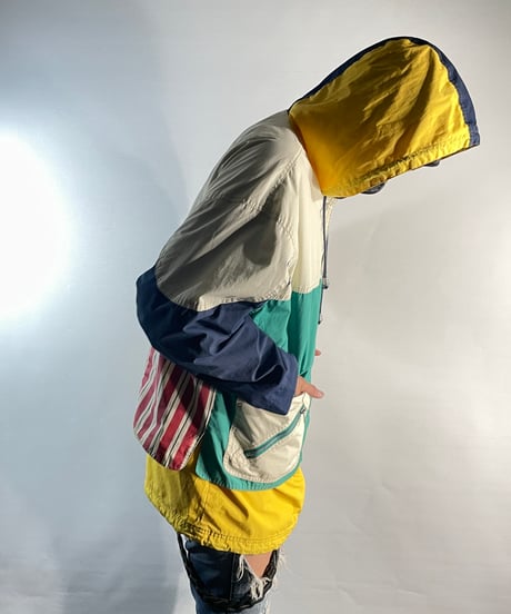 euro vintage multi-color jacket