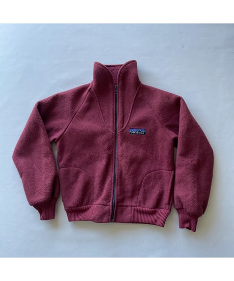 80s patagonia fleece / bordeaux