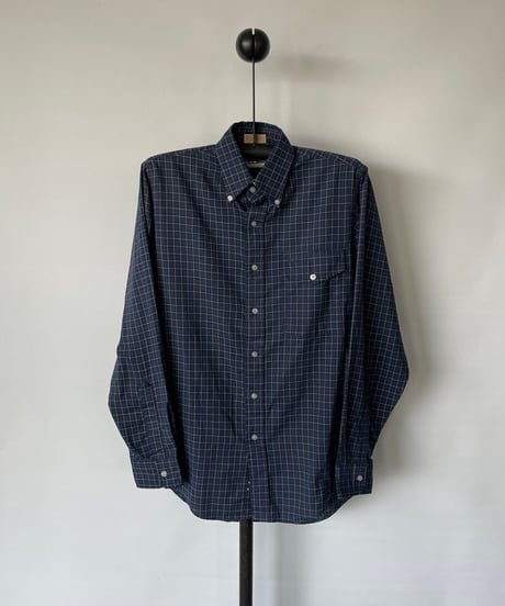 80s L.L.bean B/D check shirt 15-34