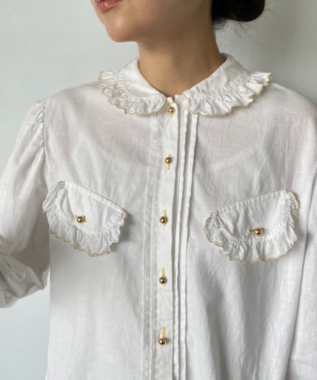 Cerruti ruffle shirt