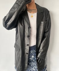 Vintage Leather Coat