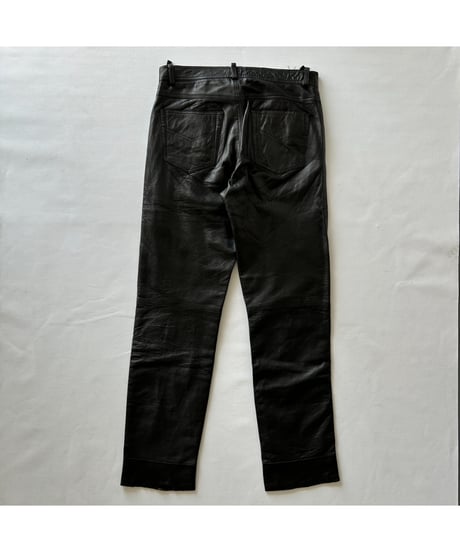 Europe vintage Leather Pants