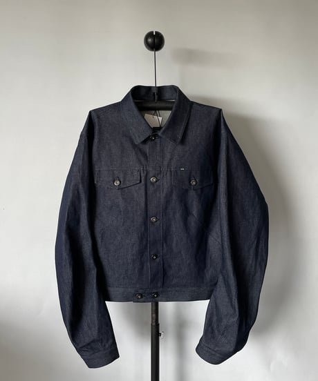 NAM "TRUMPET TRUCKER JACKET INDIGO RIGID"