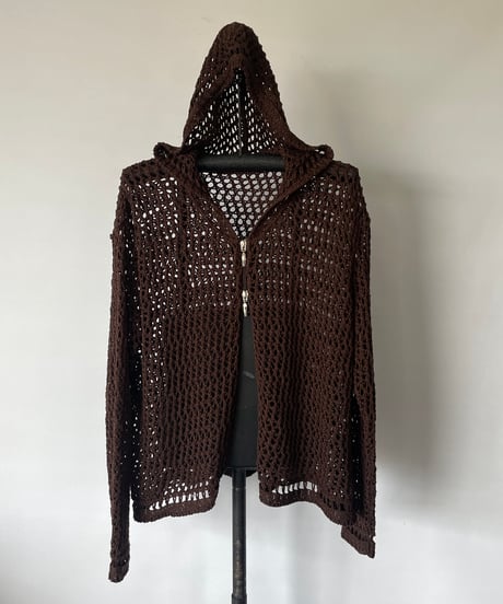 Double zip mesh parka