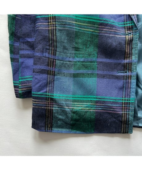 80s Vintage "YESSICA" Plaid Jacket