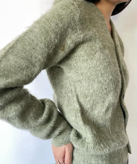 60s Sears mohair cardigan  M