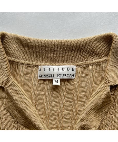 Summer knit polo