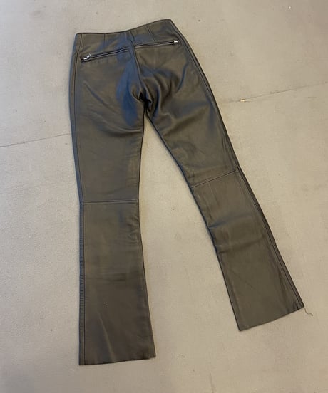 DEAD STOCK 90-00s leather pants XS