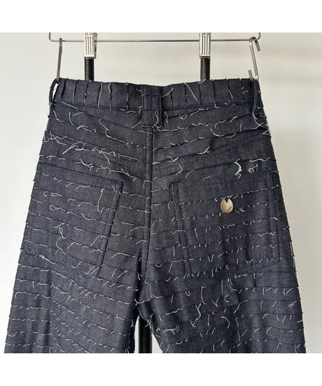 NAM "TRUMPET PANTS" (FRINGE DENIM)