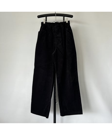 COMFORTABLE REASON "Straight Cords Slacks"
