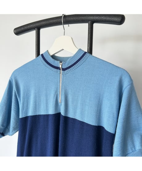 europe vintage knit cycle jacket
