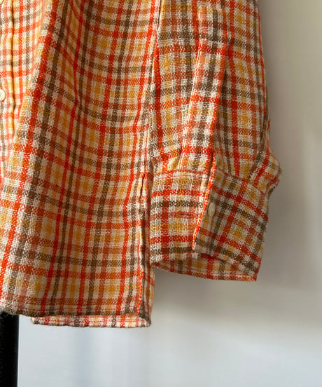 Dead Stock 70s Wool Linen Shirt