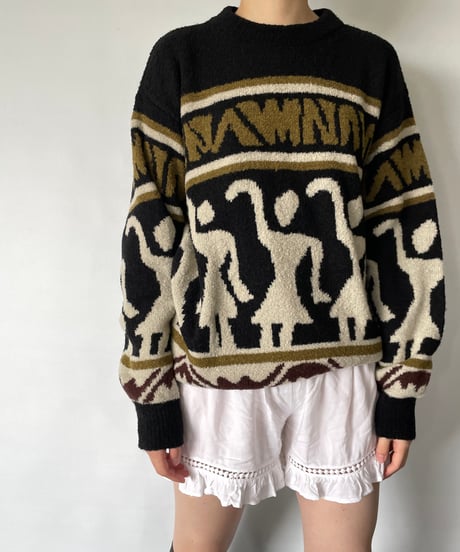 NAM Warli Knit ”black”