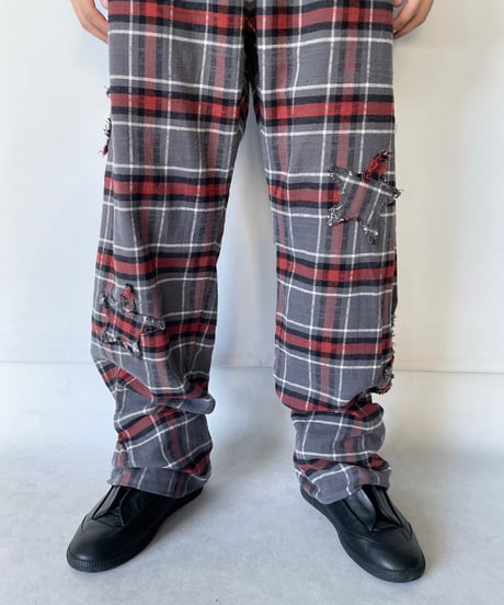 NAM "BELLOWS HEAVY FLANNEL SHIRT & PANTS" (GREY/STAR)