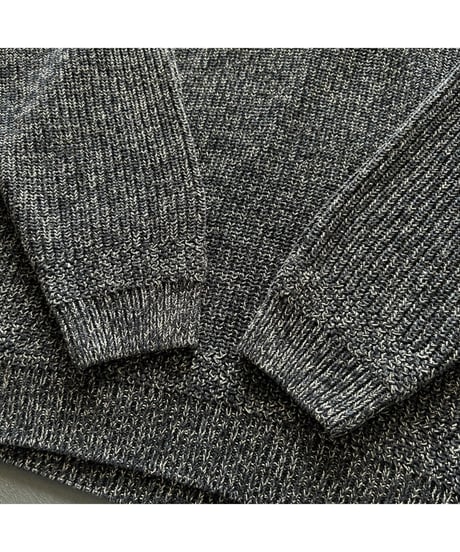 90s CLUB ROOM Half-button Melange Knit
