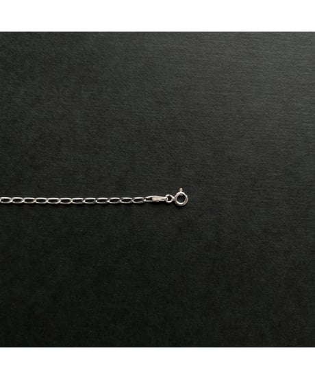 DEAD STOCK Vintage Italy 925 tiny chain necklace Azuki 14