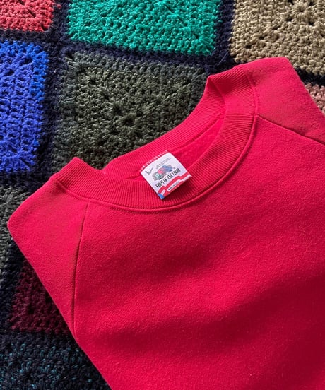 Dead stock 80s Raglan sleeve sweat