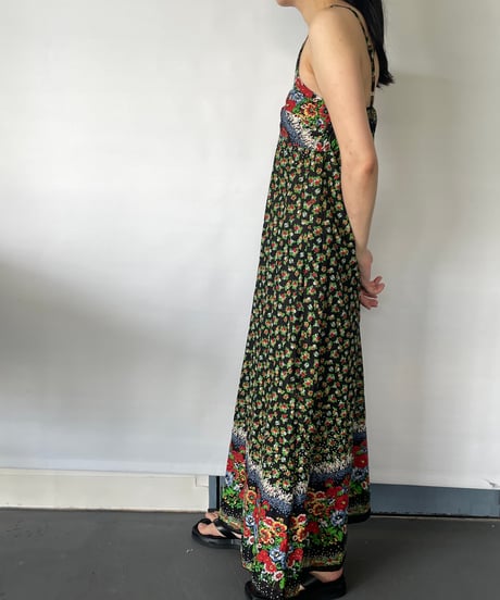 Vintage Flower Camisole Dress