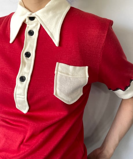 Europa Vintage collar tops