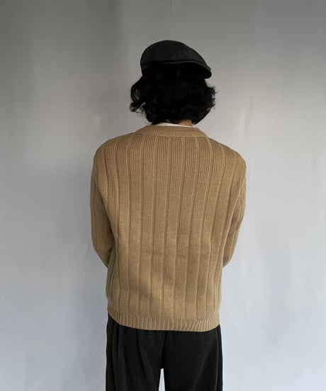 70-80s Europe zip knit