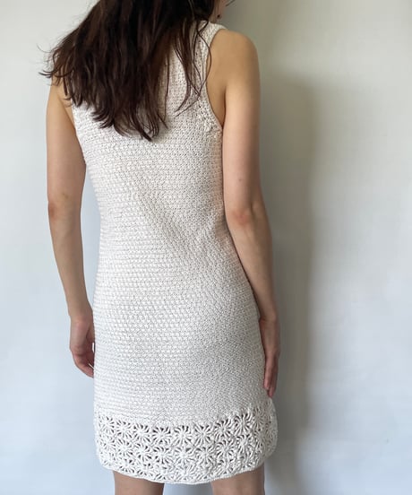 Cotton knit dress