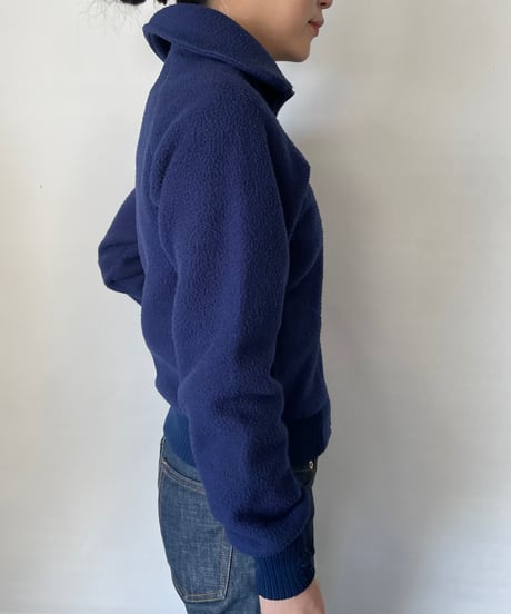 80s patagonia fleece / navy