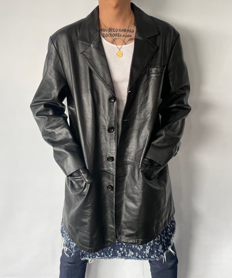 Vintage Leather Coat