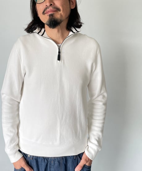 Ralph Lauren half zip cotton knit