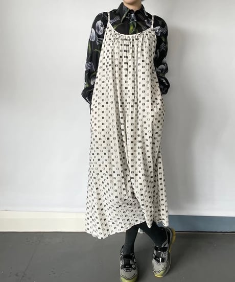 made in usa Dot Camisole Dress