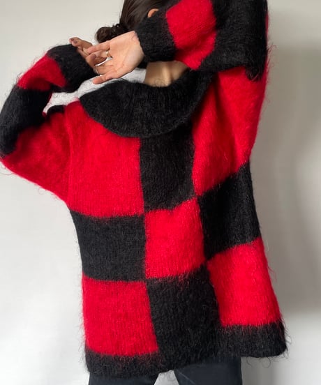 Pattern Mohair Knit