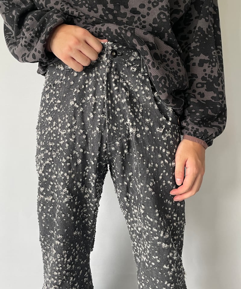 パンツ NAM : TRUMPET DENIM GALACTIC / BLACK 40offnam-trumpet-denim-