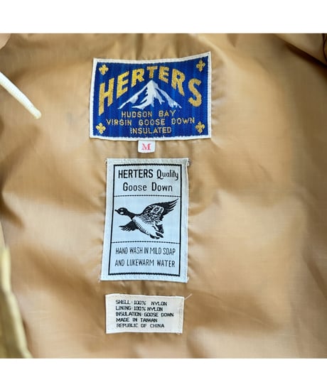 70s HERTERS Goose Down Jacket
