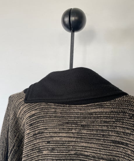 Europe Vintage asymmetry knit