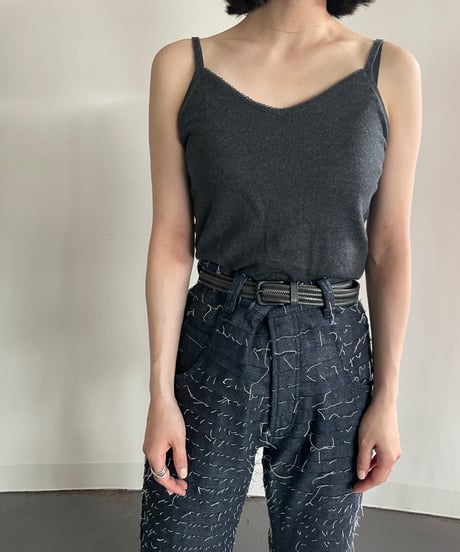 NAM "TRUMPET PANTS" (FRINGE DENIM)