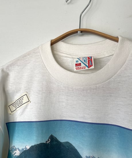 DEAD STOCK 90s "SS Rotterdam Alaska" s/s tee M