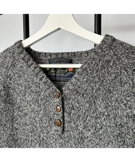 Europevintage Henley neck knit