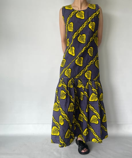 Vintage Hand made African basic dress