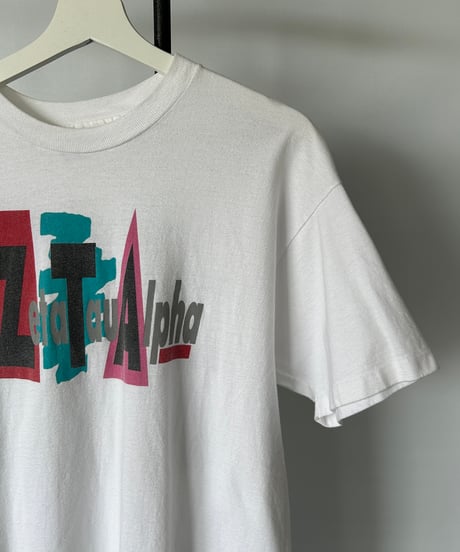 90s  "ZetaTauAlpha" s/s tee L