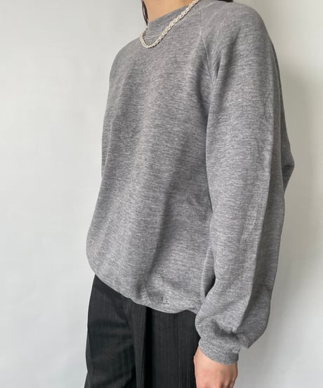 70s~80s "Sportswear" Sweat Grey
