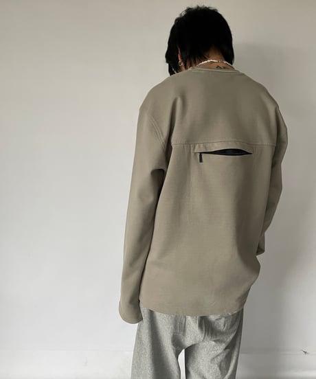 80-90s  Back Pocket V-neck Sweat