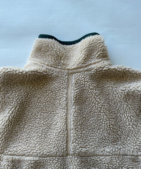 97s patagonia Retro Cardigan "natural / hunter green"