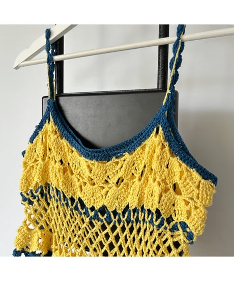 Hand knit camisole dress