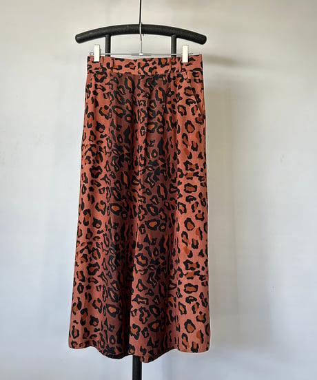 Euro Vintage Leopard Skirt