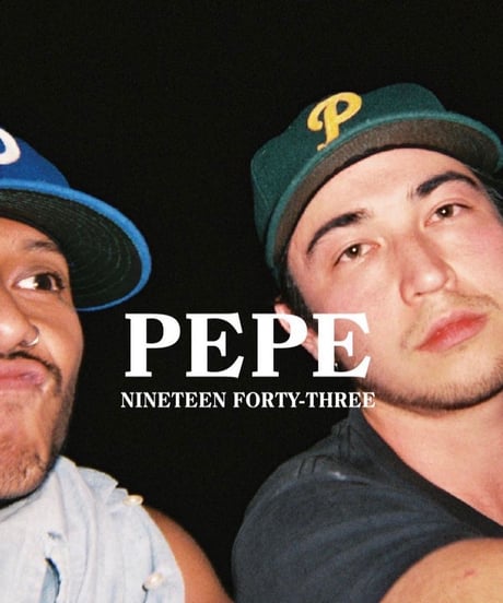 PEPE1943  P logo 6panal cap