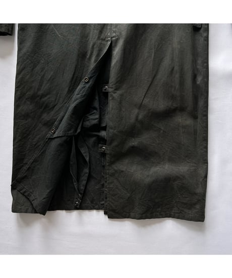 Vintage DROVER STATION Oiled Duster Coat