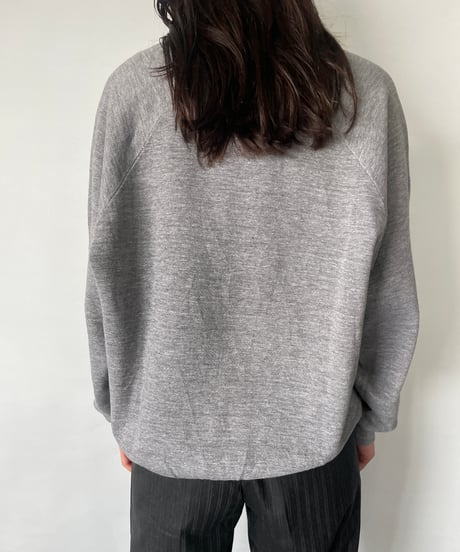 70s~80s "Sportswear" Sweat Grey
